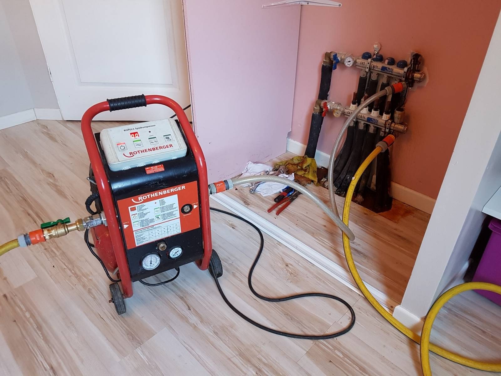 Esatpaşa Protherm Hermetik Şofben Petek Temizliği